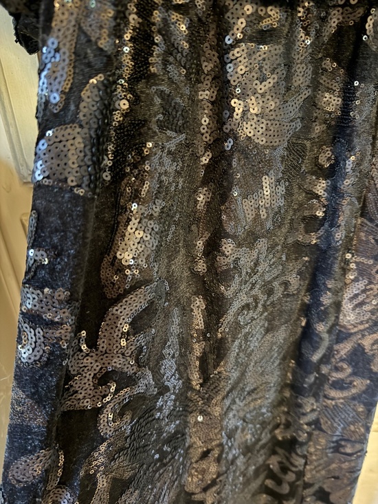 See and Be Seen Long Black Dress - Picture 4 of 5